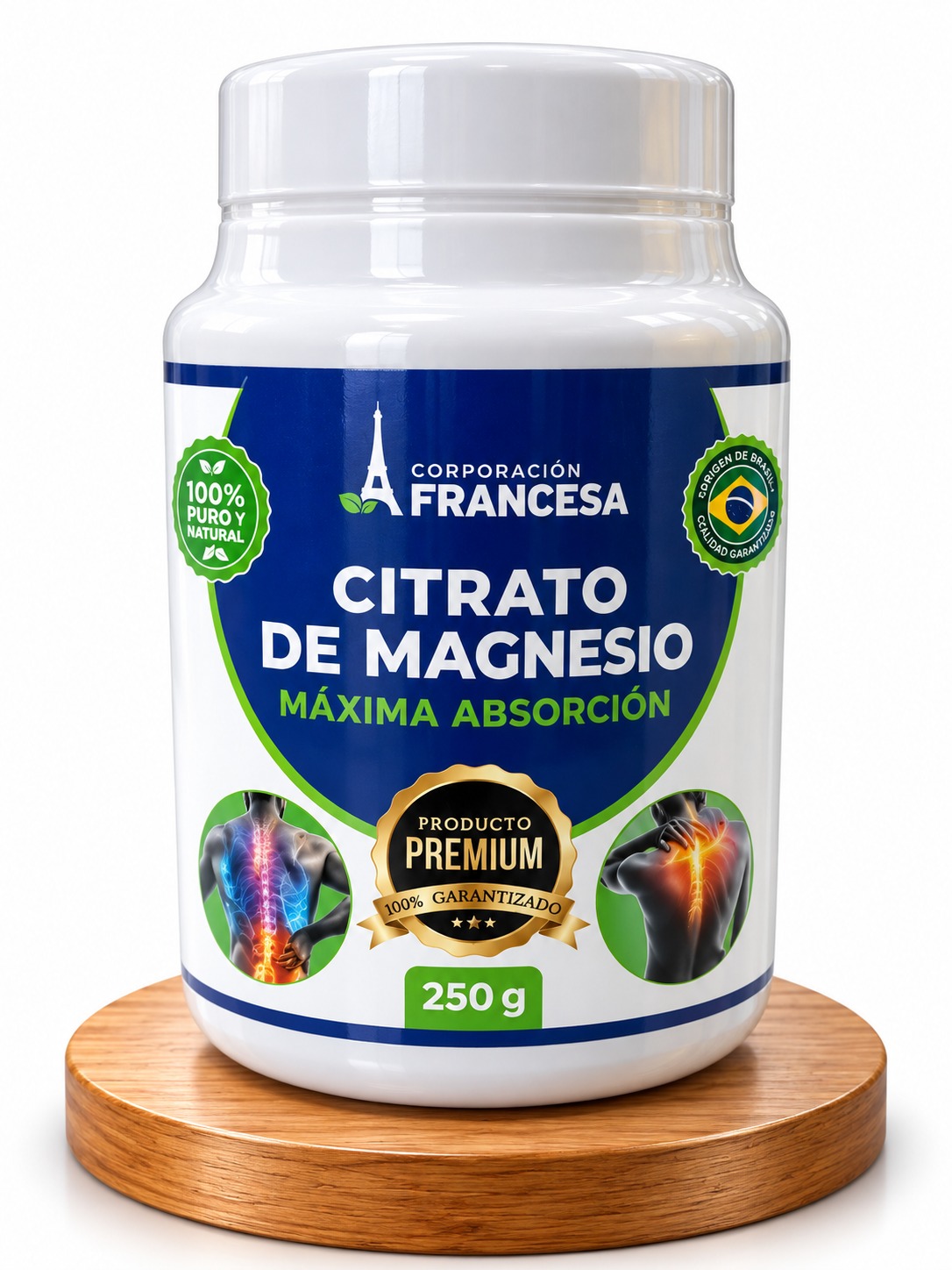 CITRATO DE MAGNESIO X 250 GR CF